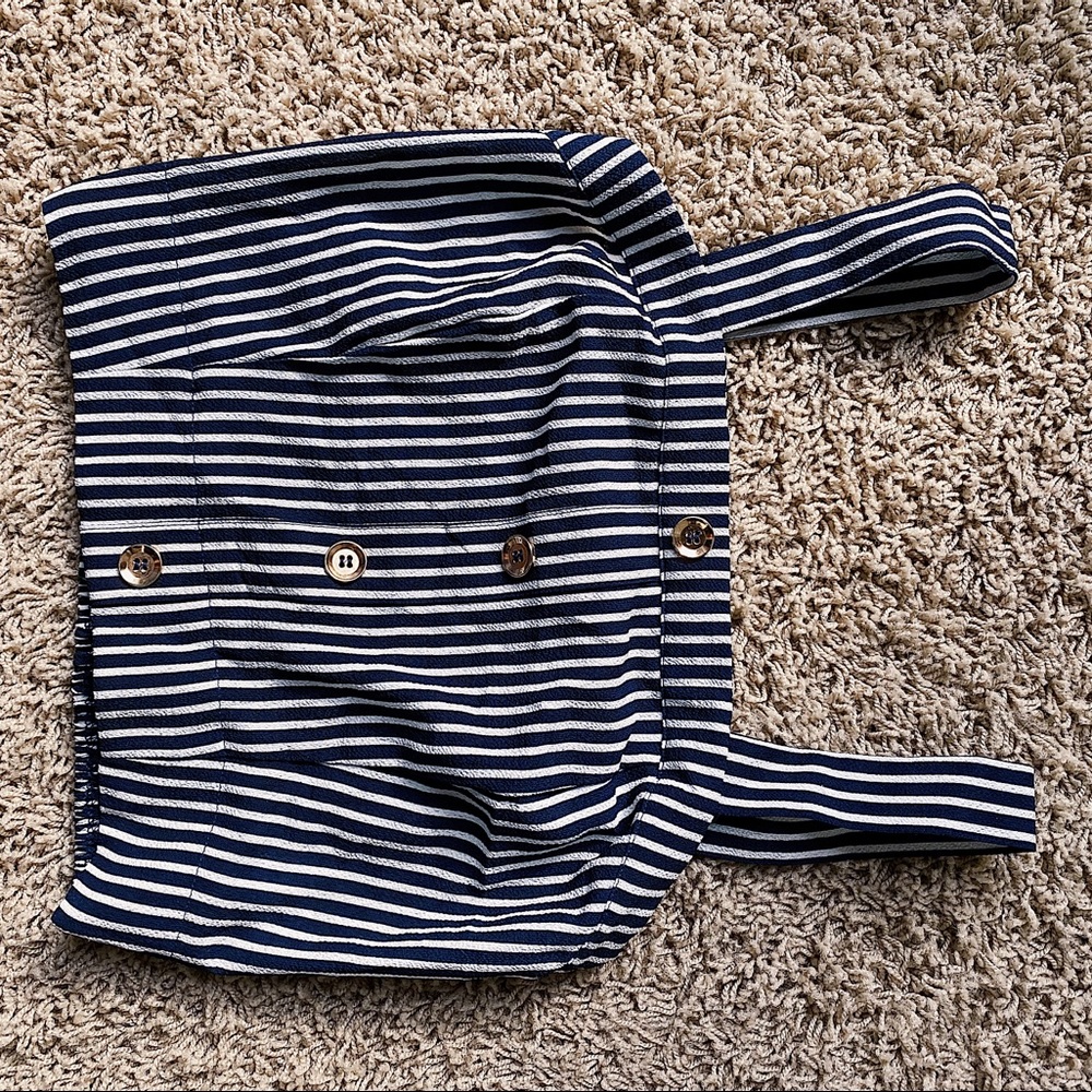 Striped Crop Top
